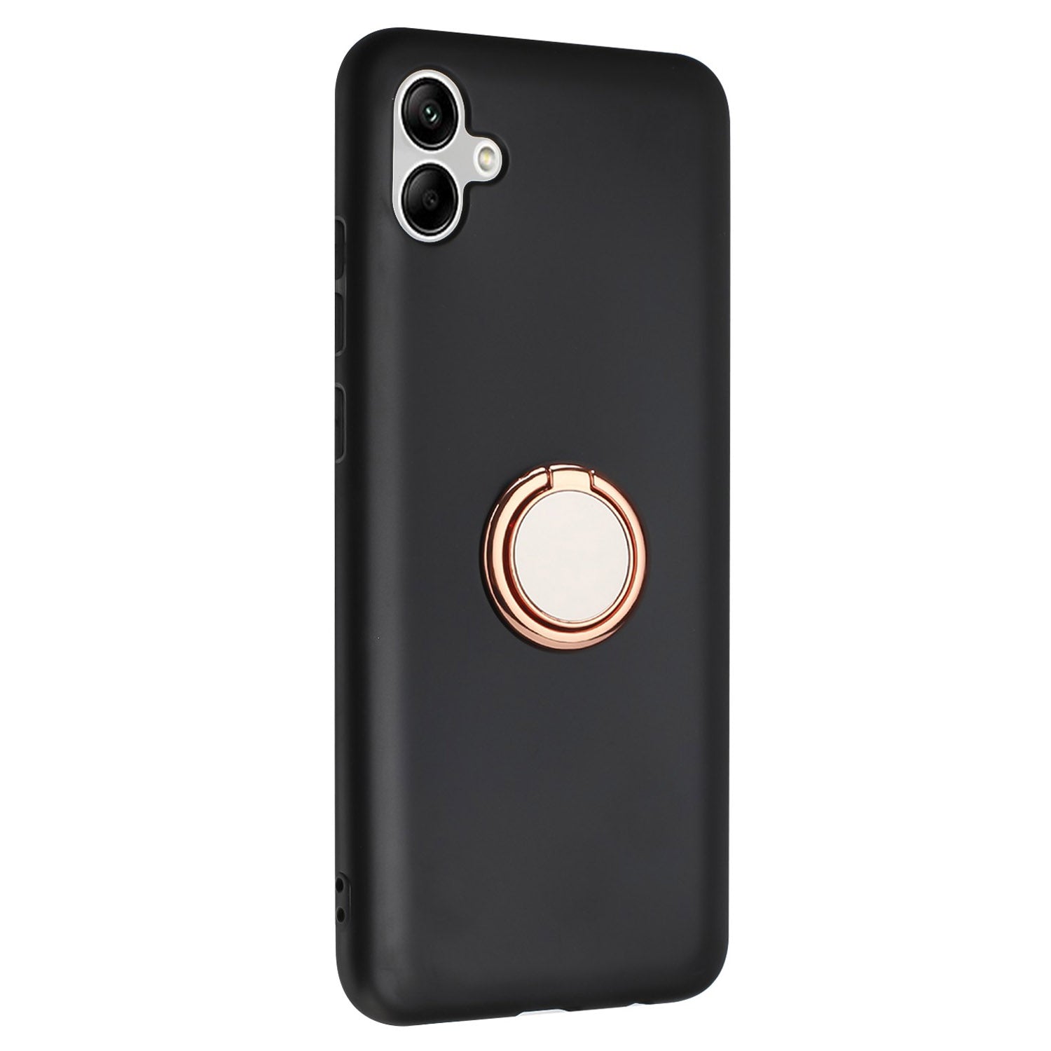 For Samsung Galaxy A04e 4G / F04 4G / M04 4G Phone Cover Matte TPU Case with Ring Kickstand For Samsung Galaxy A04e 4G / F04 4G / M04 4G Phone Cover Matte TPU Case with Ring Kickstand